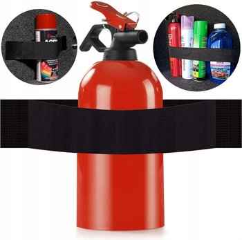 UCHWYT MOCOWANIE NA RZEP DO BAGAŻNIKA ORGANIZER NA AKCESORIA GAŚNICĘ - Inny producent