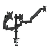 Uchwyt na 3 monitory Maclean MC-137, sprężyna gazowa, 17"-27", 2-8kg, czarny Maclean