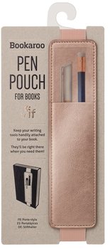 Uchwyt na długopis, Bookaroo Pen Pouch, złoty róż - IF