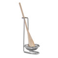 Uchwyt na łyżkę + łyżka drewniana ZELLER, komplet, 18x10 cm - Zeller