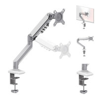 Uchwyt na monitor do biurka Mark Adler Flow 2.0, sprężyna gazowa, płynna regulacja 15"-32" 9 kg Mark Adler
