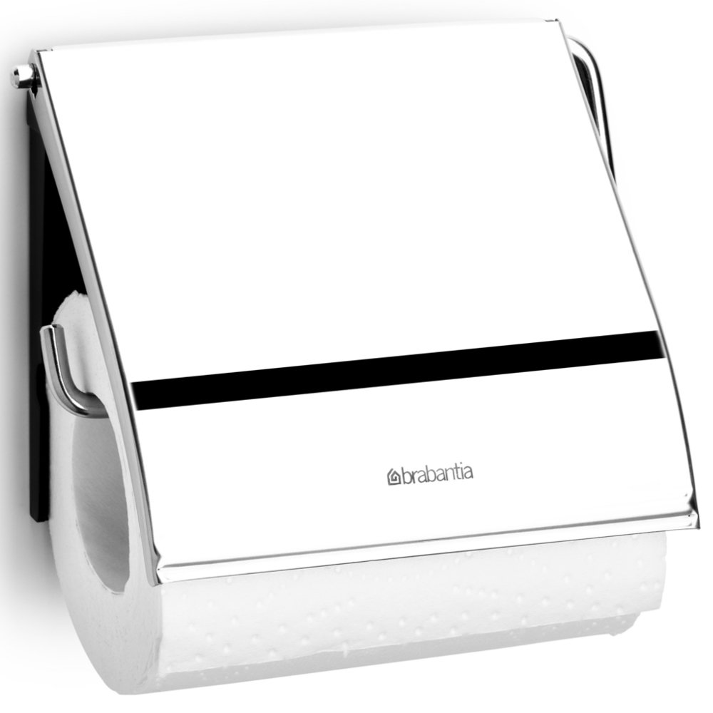 Uchwyt na papier toaletowy BRABANTIA Classic, stalowy, 12,3x1,7 cm