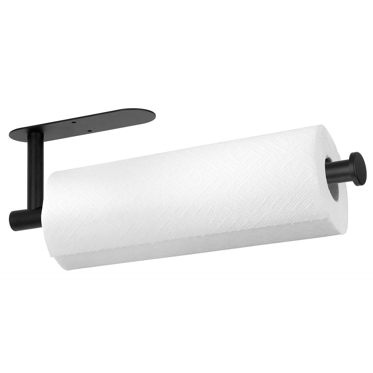 Фото - Тримач для туалетного паперу Springos Uchwyt na papier toaletowy stalowy wieszak samoprzylepny czarny 