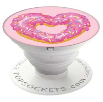 Uchwyt na smartfon POPCOSKETS Strawberry Heart Donut - PopSockets