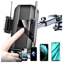 UCHWYT NA TELEFON DO SAMOCHODU MOCNY ŁATWY MONTAŻ SOLIDNY SZYBA TAPICERKA
