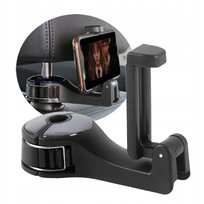 Uchwyt na ZAGŁÓWEK TELEFON dla PASAŻERA Samochodowy dla DZIECI WIESZAK TV