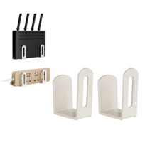 UCHWYT NAŚCIENNY WIESZAK NA ROUTER DEKODER MODEM WIFI + KLEJ MONTAŻOWY M-Import