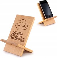 Uchwyt podstawka pod telefon PREZENT upominek NA DZIEŃ CHŁOPAKA z grawerem