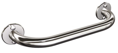 Uchwyt prosty 30cm Ø25 ANDEX Bez Barier 821CC stal nierdzewna polerowana