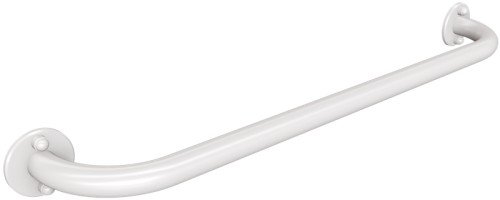 Uchwyt prosty 60cm Ø25 ANDEX Bez Barier 822/60B stal nierdzewna biały