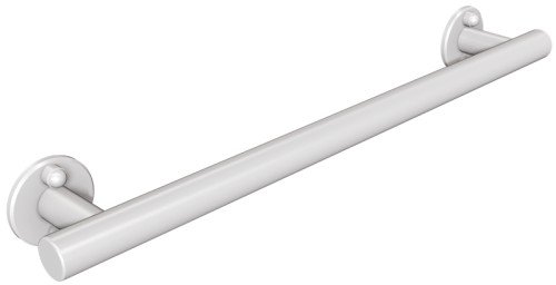 Uchwyt prosty prysznicowy 47cm ANDEX Bez Barier 804/470B stal nierdzewna biały