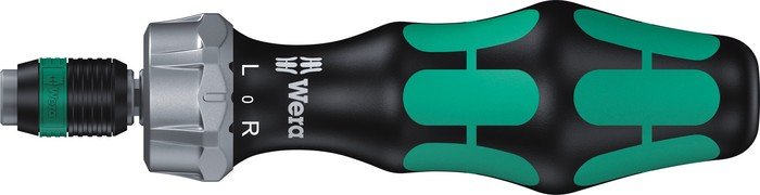 Uchwyt ręczny do bitów z grzechotką 1/4' 142mm Wera