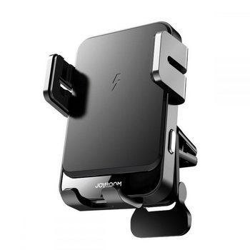Uchwyt samochodowy na kratkę Joyroom Vent Car Mount Wireless Charger Black - JoyRoom