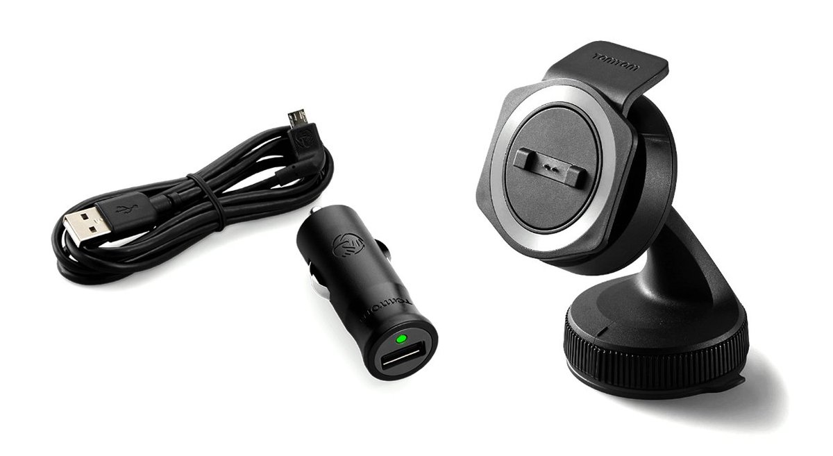 uchwyt samochodowy TomTom Rider z ładowarką USB