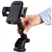 UCHWYT SAMOCHODOWY NA TELEFON SZYBĘ DESKĘ KOKPIT DO NAWIGACJI NA PRZYSSAWKĘ
