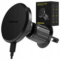Uchwyt samochodowy z ładowarką indukcyjną na kratkę nawiewu Spacecase WM11B