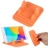 Uchwyt stojak samochodowy mata gumowa antypoślizgowa na telefon stabilny