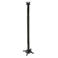 Uchwyt sufitowy podwieszany do projektora multimedialnego 110-197cm 15KG P-104B ART czarny Art