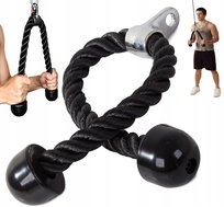 Uchwyt Sznur Do Wyciągu Górnego Dolnego Atlasu Lina Splot Siłowy Trening