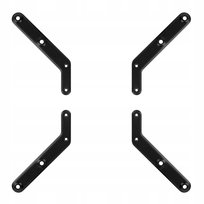 Uchwyt VESA 300x300 400x400 ADAPTER uniwersalny do monitora TV 32-55" Spacetronik