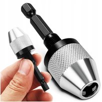 UCHWYT WIERTARSKI 0.3-6.5 mm. FUTERKO SAMOZACISKOWE WKRĘTARKI PRECYZYJNE KRAFT&DELE