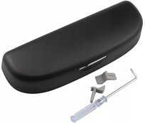 Uchwyt Wieszak Schowek Organizer Samochodowy Na Okulary Daszek Słonecznik