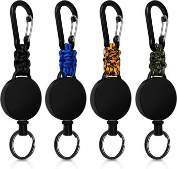 Uchwyt z linką na identyfikator, kartę ID, klucze - styl JOJO - 1 sztuka - Inna marka