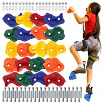 Uchwyty Do Wspinaczki Kamienie Wspinaczkowe Dla Dzieci Kolorowe Zestaw 15x