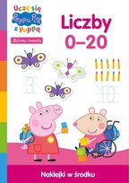 Uczę się z Peppą Książka z Naklejkami Media Service Zawada Sp. z o.o.
