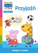 Uczę się z Peppą Książka z Naklejkami Media Service Zawada Sp. z o.o.