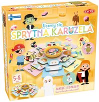 Uczmy się: Sprytna karuzela Zakręć i dopasuj gra planszowa Tactic Tactic