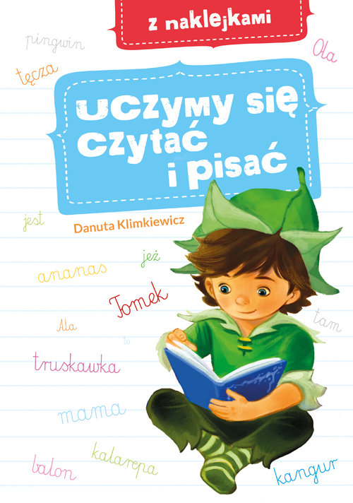 Uczymy Sie Czytac Po Polsku Uczymy się czytać i pisać z naklejkami - Klimkiewicz Danuta | Książka w