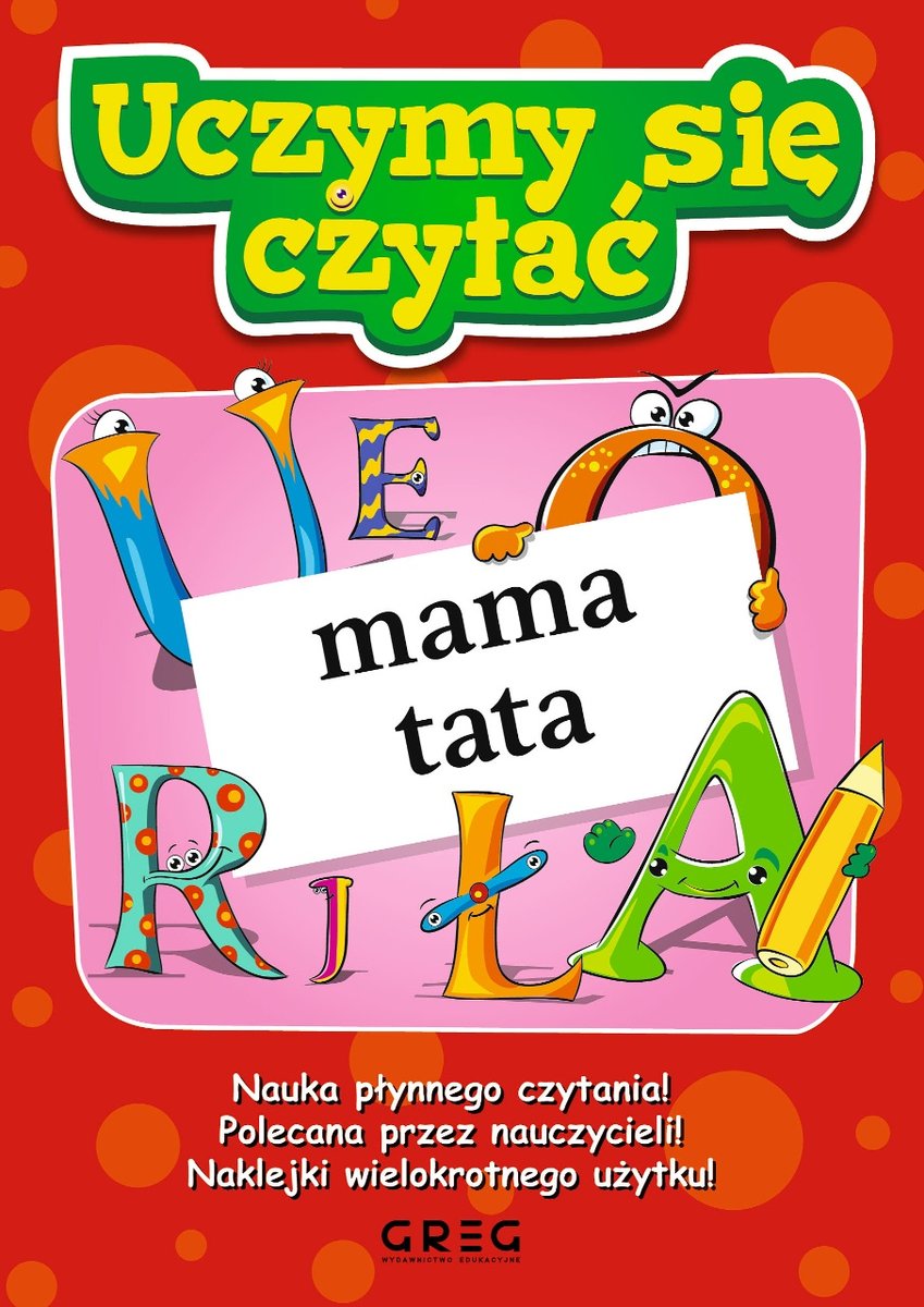 Uczymy się czytać. Mama, tata