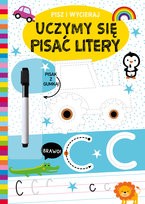 Uczymy się pisać litery. Pisz i wycieraj
