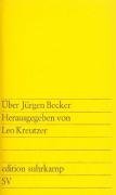 Über Jürgen Becker - Becker Jurgen