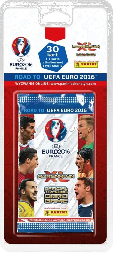 Zdjęcia - Gra planszowa PANINI UEFA EURO , Adrenalyn XL, karty Road to Euro   2016