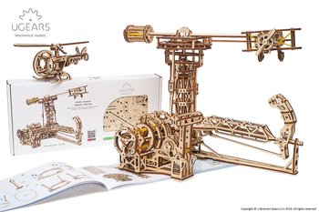 Ugears, Awiator, Model mechaniczny do składania, 12+ - Ugears