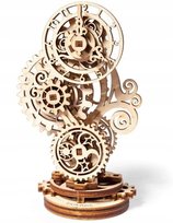 Ugears, model mechaniczny do składania puzzle 3D Steampunk Zegar