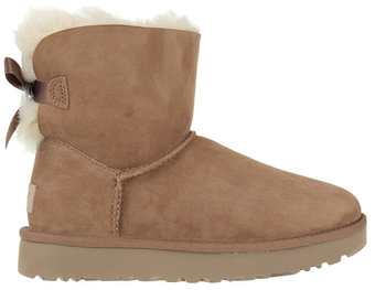UGG, Buty damskie, Mini Bailey Bow II, brązowy, rozmiar 38 - UGG