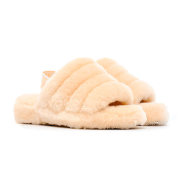 UGG FLUFF YEAH SL.PEACH FUZZ W, klapki damskie 1095119-PFZ 38 - UGG