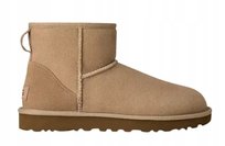 UGG KRÓTKIE ŚNIEGOWCE Z NATURALNEJ SKÓRY Z KOŻUSZKIEM 39 1JŻB UGG