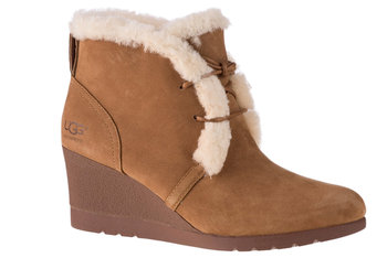 UGG W Jeovana 1017421-CHE, Damskie, buty zimowe, Brązowy - UGG