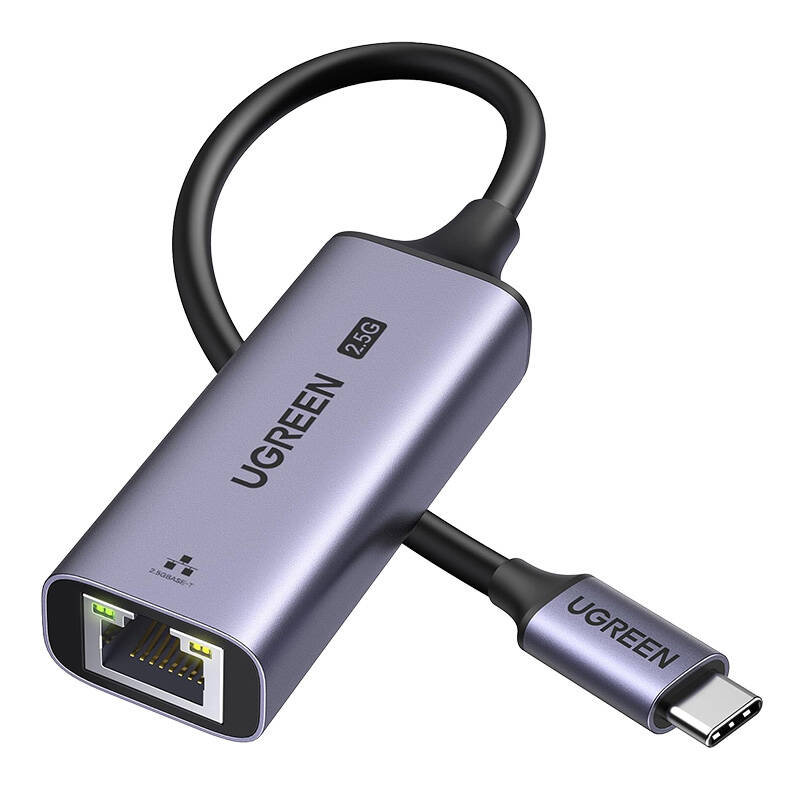Zdjęcia - Czytnik kart pamięci / hub USB Ugreen 25052 Adapter Ethernet USB-C do RJ45 2.5G 