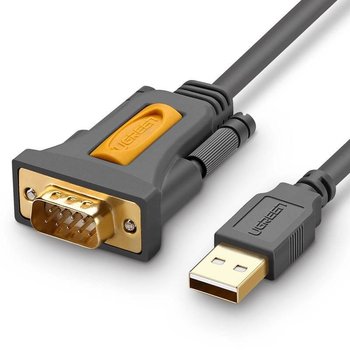 Ugreen kabel przejściówka adapter USB - RS-232 (męski) 2 m czarny (CR104 20222) - uGreen