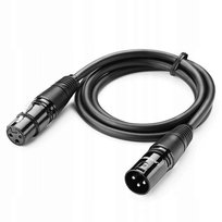 UGREEN Kabel XLR wtyk gniazdo 3m metalowe wtyki uGreen