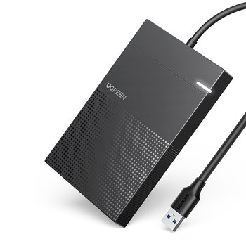 Ugreen obudowa do dysku twardego 2,5'' USB 3.2 Gen 1 5Gbps kieszeń na dysk HDD SSD z kablem USB czarny (30719 CM471) - uGreen