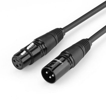 Ugreen przedłużacz kabel audio przewód mikrofonowy do mikrofonu XLR (żeński) - XLR (męski) 1 m (AV130) - uGreen