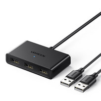 Ugreen Przełącznik Adapter Switch Box Usb 2 Wejścia - 3 Wyjścia Czarny (Cm409) uGreen