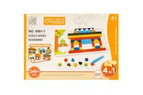 Układanka  4W1 Dla Dzieci 248 Ele