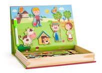 Układanka magnetyczna w pudełku Farma Woodyland